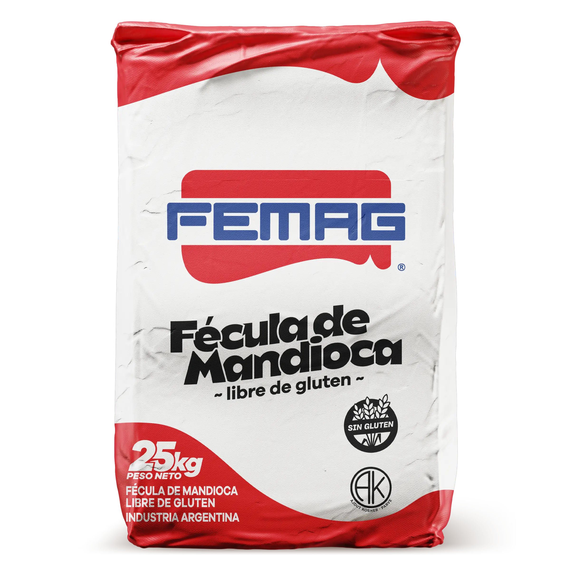 Fécula de mandioca nativa